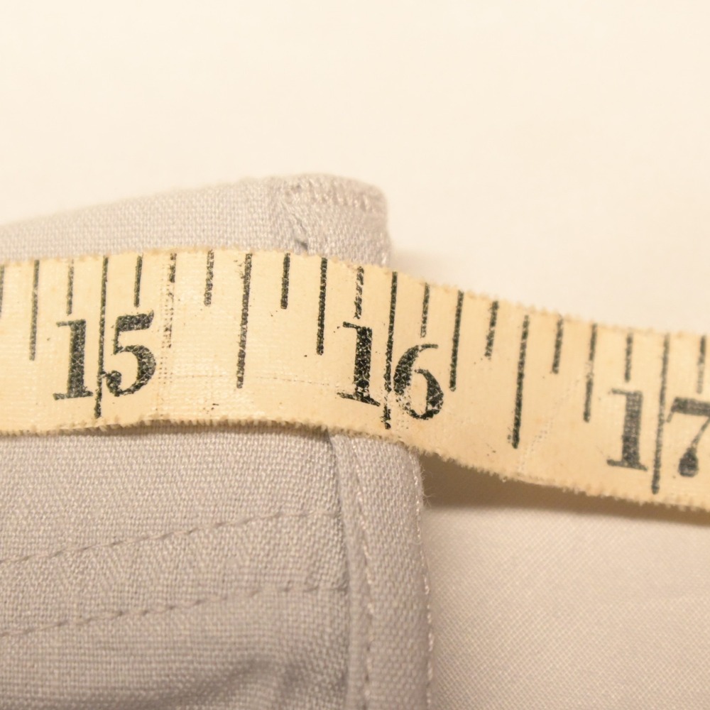 J.Jill Women's Medium Petite Gray Linen Blend Pull On Ankle Pants 32x24 - Picture 4 of 7